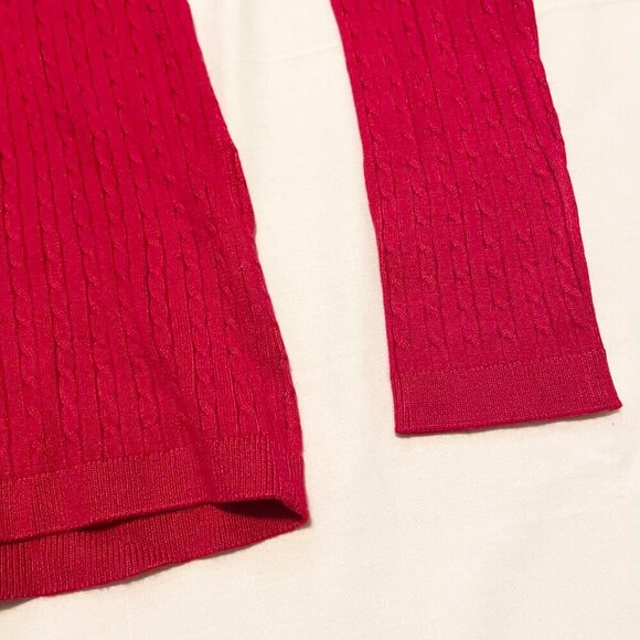 Tommy Hilfiger Womens Knit Sweater Size Small Red - Picture 14 of 16